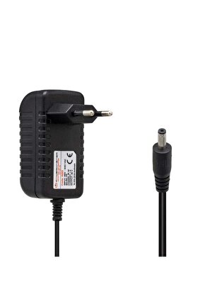 Powermaster Pm-620 18 Volt - 1 Amper 3.5*1.35 Mm Uçlu Plastik Kasa Priz Tipi Adaptör