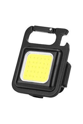 Pm-21489 Cob Ledli 3 Fonksiyonlu Anahtarlık Şarjlı Lamba