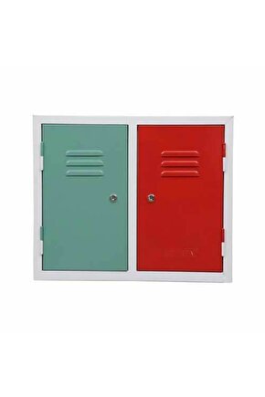 Narkotik Dolap Kırmızı Yeşil Toksin Dolabı