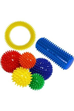 Moves Dikenli Masaj Top Rulo Çember Seti