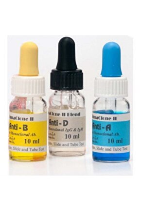 Kan Grubu Takımı Anti A-B-D 200 Test Diagnast