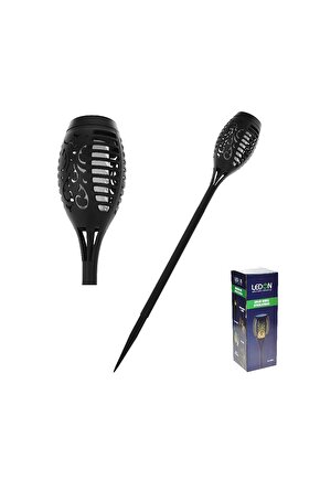 Ld-7002 Paslanmaz Çelik Güneş Enerjili Titreyen Meşale Işığı