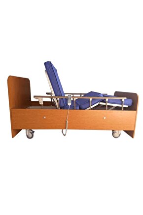2 Motorlu Elektrikli Ahşap Hasta Karyolası emek sağlık