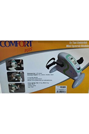 Comfort Plus Ev Tipi Elektrikli Mini Egzersiz Bisikleti