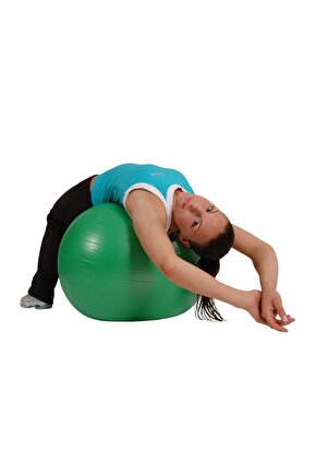 Çok Renkli 75 Cm Pilates Topu, Azuni Gym Ball, Sağlıklı Egzersiz Malzemesi