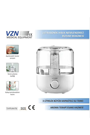 Hava Nemlendirici Buhar Makinesi MS-008 VZN