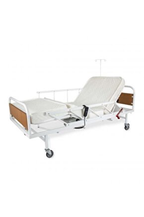 Motorlu Hasta Yatağı 2 Motorlu Elektrikli Hasta Karyolası Ekonomik Emek Hasta Yatakları