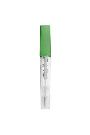 Cam Termometre Civa İçermeyen Oval Klinik Geratherm