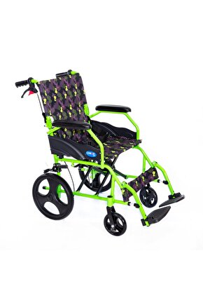 Comfort Plus KY863-12 Green Alüminyum Tekerlekli Sandalye