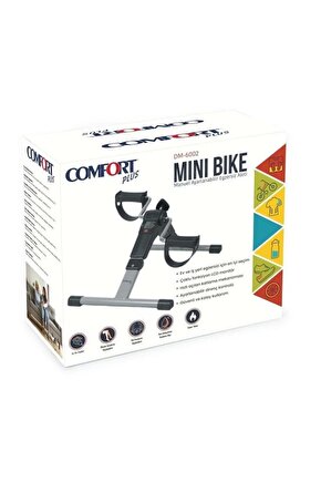 Comfort Plus DM-6002 Dijital Ekranlı Katlanabilir Manuel Egzersiz Pedalı