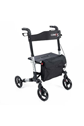 Comfort Plus DM-9102 Gri Lüx Alüminyum Rolatör