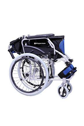 W 201 Alüminyum Özellikli Refakatçı Frenli Hafif Tekerlekli Sandalye