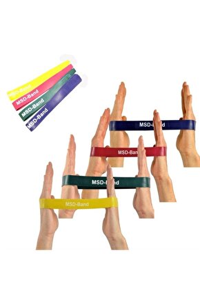 MSD Loop Rehabilitasyon Bandı Sarı