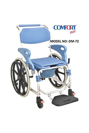 DM-72 Banyo ve Tuvalet Özellikli Tekerlekli Sandalye