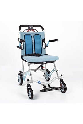 Comfort Plus DY01409LJ Mavi Transfer Tekerlekli Sandalye
