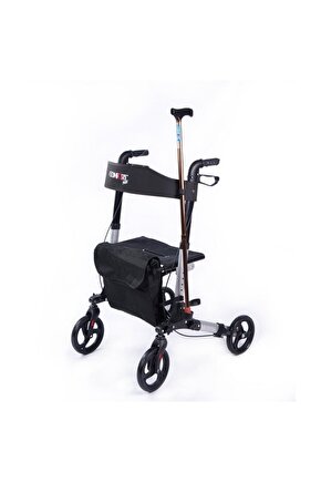 Comfort Plus DM-9102 Gümüş Lüx Alüminyum Rolatör