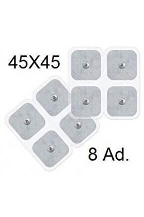 Beurer 8li Yedek Elektrod Yapıştırıcı Ped - Em 49 - Em 80 - Em 41