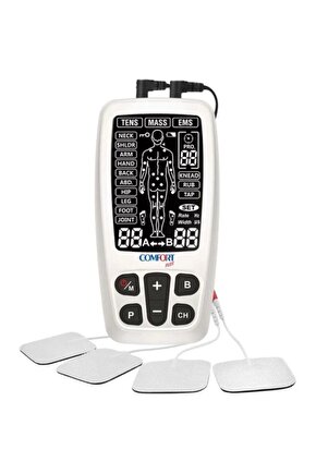 Plus R-c4a Şarj Edilebilir Portatif Dijital Masaj - Ems - Tens Cihazı