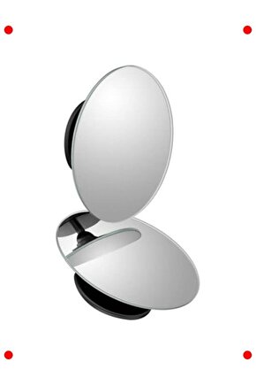 360° Döner Çerçevesiz Ultra İnce Kör Nokta Aynası (2 Adet)