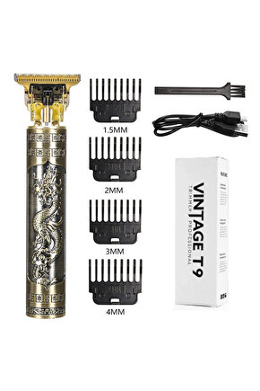 VINTAGE T9 ŞARJLI SAÇ SAKAL KESME MAKİNESİ (5306)