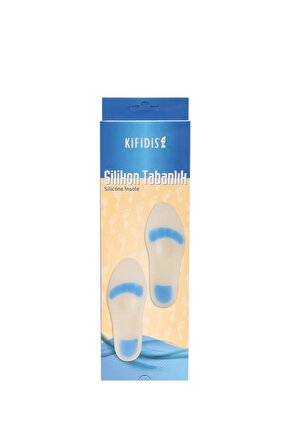 Ark Destekli Full Silikon Tabanlık 37-38 Numara Düz Taban ve Çukur Taban Desteği 403