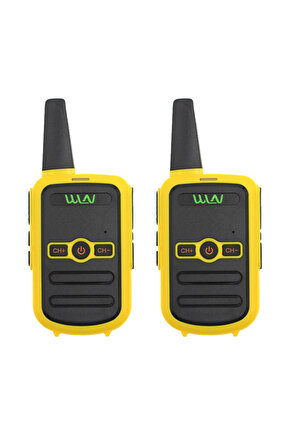 WLN KD-C51 16 KANAL SARI KASA ŞARJ ALETİ DAHİL İKİLİ TELSİZ (3-5 KM) (4835)