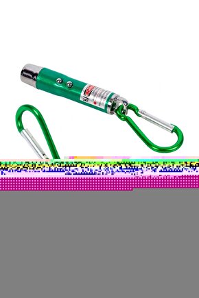 3IN1 KIRMIZI LASER POINT - PARA KONTROL VE EL FENERİ (4887)