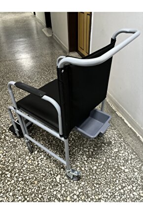 Tekerlekli Hasta Klozet Hasta Klozeti Tuvaleti Banyo Yaşlı Hasta Sandalyesi