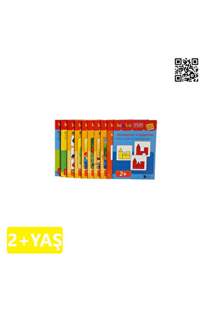 2 Yaş Dikkat Geliştirme Kitapları ( Sadece Kitaplar)