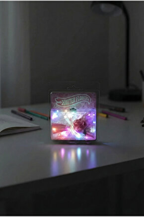 Minik Buket LED Işıklı Tasarım Solmayan Çiçekli Gül Buketi