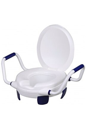 500421 Yerli Klozet Yükseltici Kapaklı Kulplu