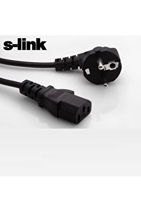 S-lınk Sl-p318 3x1.0mm 1.8metre Power Kablosu