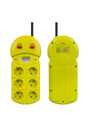 Vea Ve-970b 6lı 1.5 Metre Grup Priz