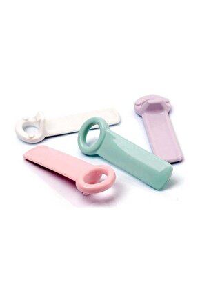 4 Lü Kavanoz Açacağı 4 Renk Beyaz, Yeşil, Mor, Pembe