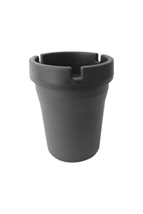 Dumansız Kova Küllük Siyah Bardaklık Monteli 0703001
