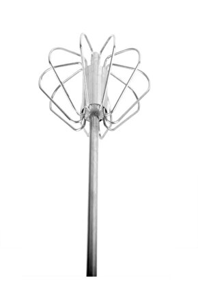 Büyük Bas Çek Mikser Karıştırıcı Metal Çırpma Teli Kek Yumurta Çırpma Aleti Pratik Miks