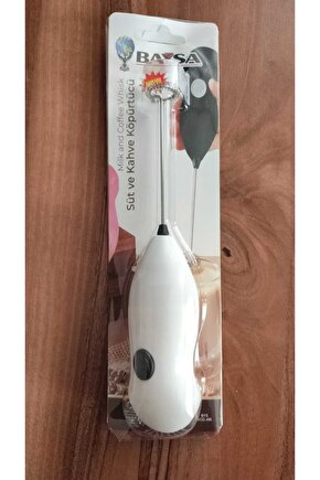 Plaova Çelik Uçlu Pilli Kahve Sos Krema Mama Süt Köpürtücü Yumurta Çırpıcı Mini Mikser