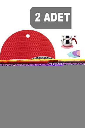 2li Petek Silikon Nihale Modern ve Şık Yanmaz Yapışmaz Karışık Renk