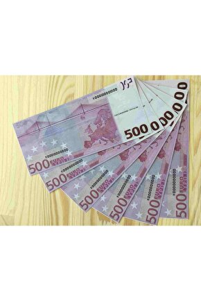 200 Tane Geçersiz Fake 100.000 Euro 2 Deste Kına Parası
