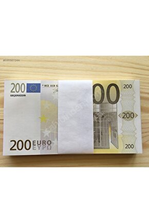 Düğün Eğlence Ve Oyun Için Geçersiz Şaka Parası 10 Deste 200 Euro