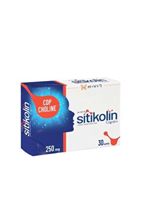 Sitikolin Cognizin 250 mg 30 Kapsül
