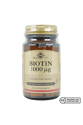 Biotin 1000 Mcg 50 Kapsül