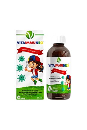 Vitaimmuneo Multivitamin Ve Multimineral Içeren Şurup 150 ml