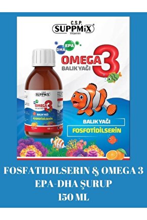 Fosfatidilserin Omega 3 Şurup Balık Yağı
