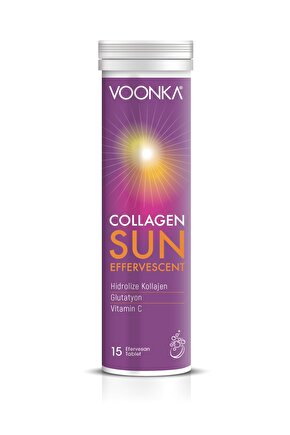 Collagen Sun Effervescent 15 Tablet