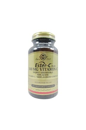 Ester-C Plus 500mg Vitamin C 100 Kapsül