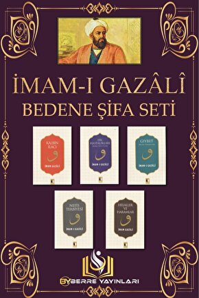 İMAM- GAZALİ BEDENE ŞİFA SETİ 5 KİTAP-BERRE YAYINLARI