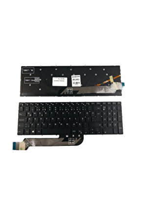 Dell P89F001, P89F002, P89F003, P89F004 Uyumlu Klavye Işıklı Muadil