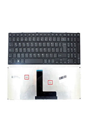 Toshiba C50-B1500 C50-B1503 Klavyesi - Siyah- TR - Çerçeveli Tip
