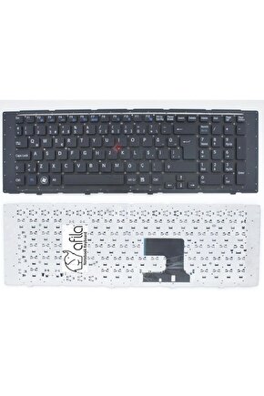Sony Vaio VPCEJ, VPC-EJ, VPCEJ1, VPCEJ2, PCG-91211, PCG-91311 116646G, AEHK2A00010 Klavye, Siyah TR